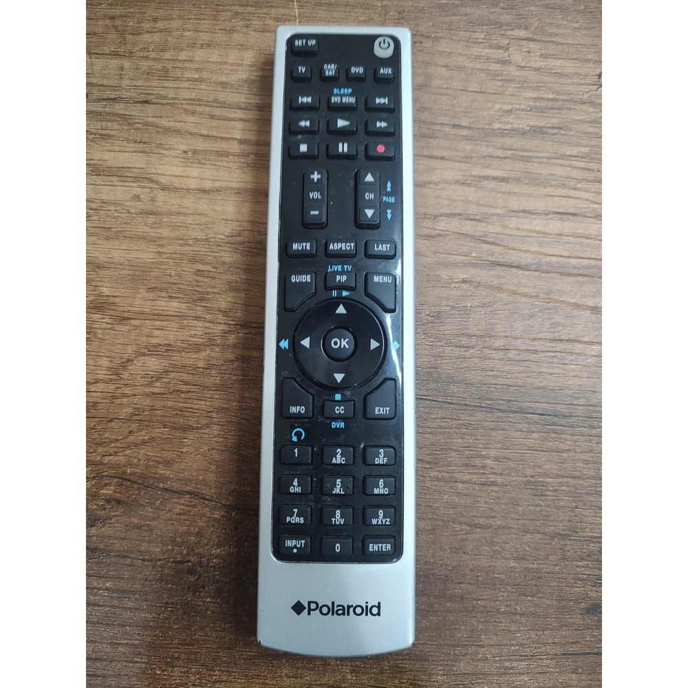 Polaroid RC-201 Original LCD TV Television Remote Control Tested And Works R4